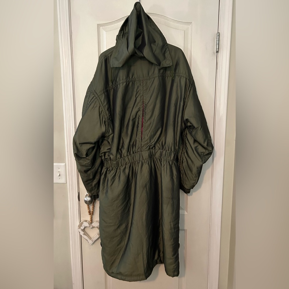 Descente Green Long Winter Jacket - Picture 6 of 12